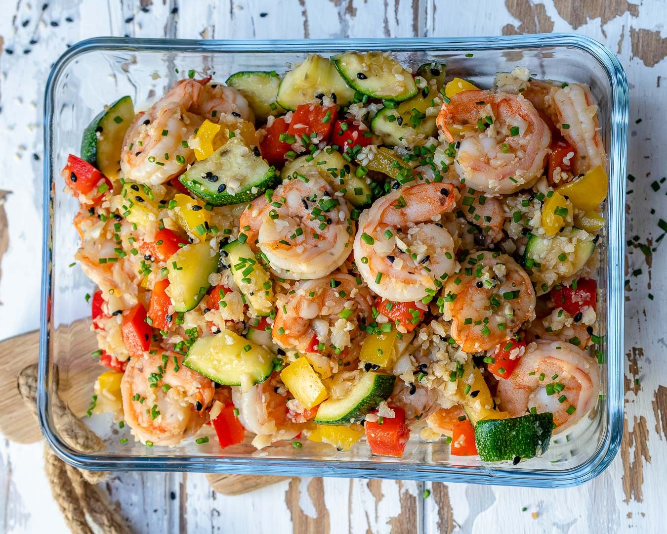 Cauliflower fried rice