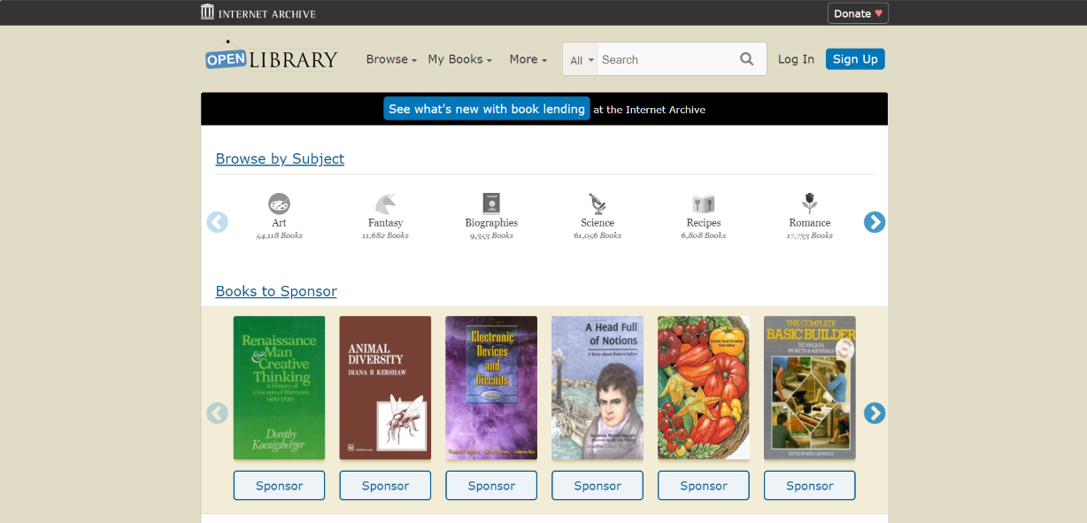 open library