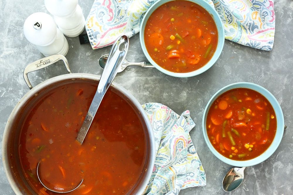 Vegetable soup