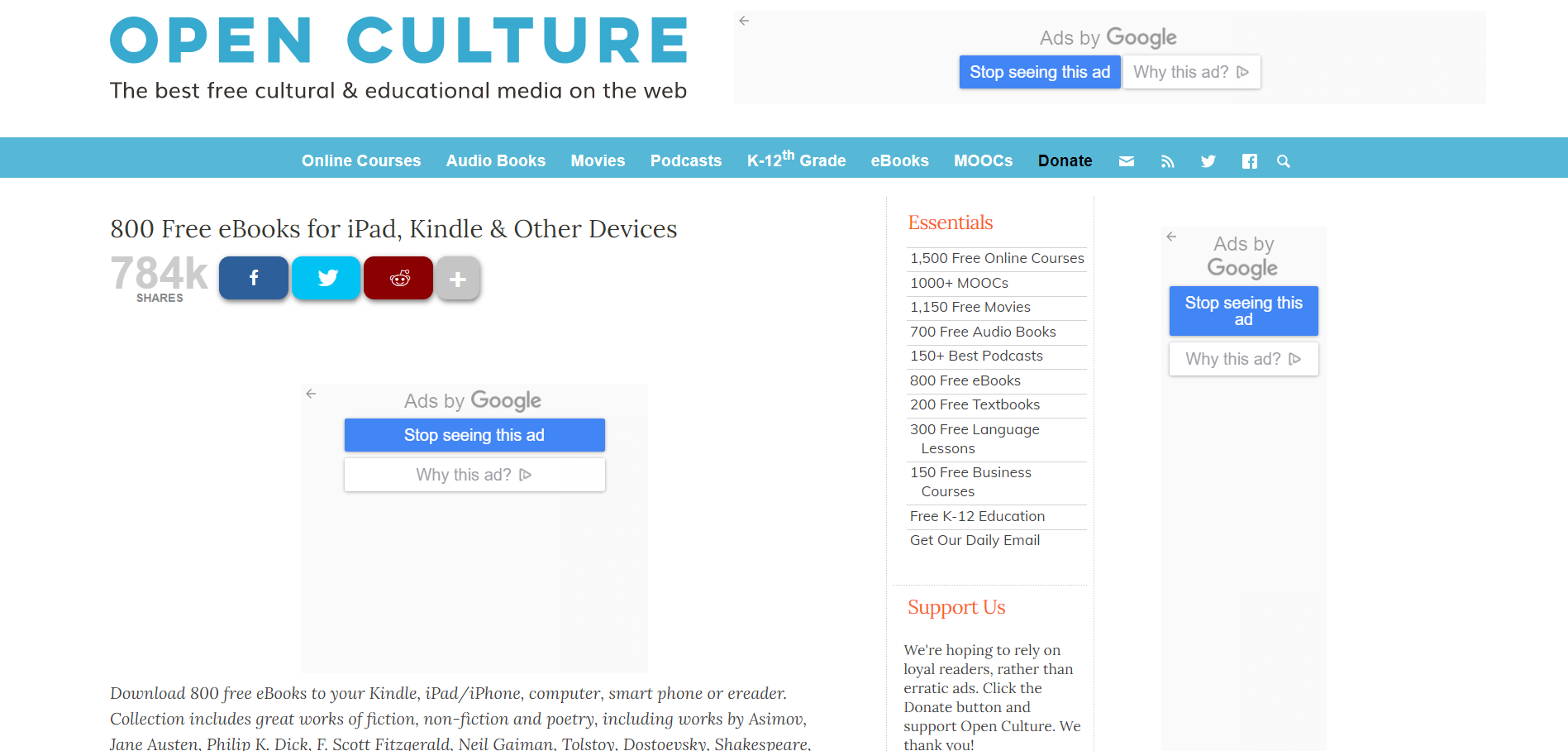 open culture
