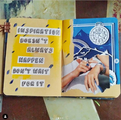 art journal creative ideas