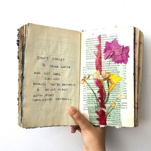 art journal layout