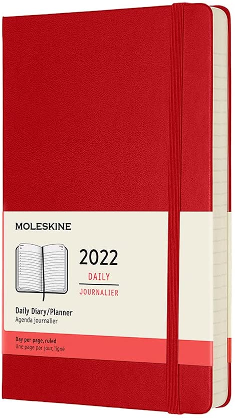 moleskine daily planner 2022