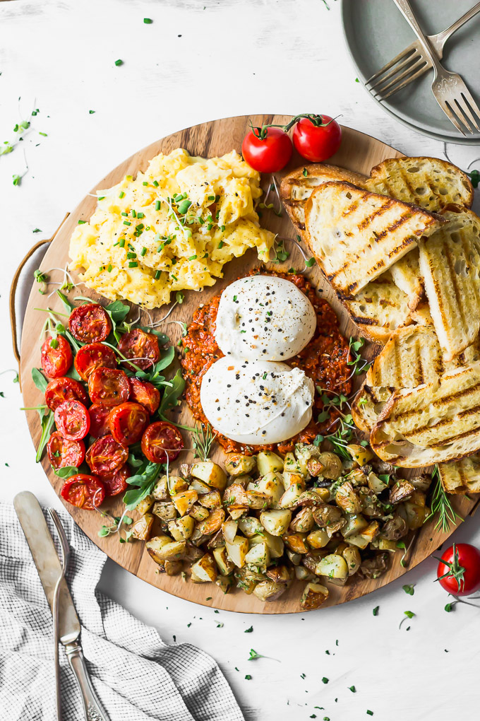 burrata breakfast board