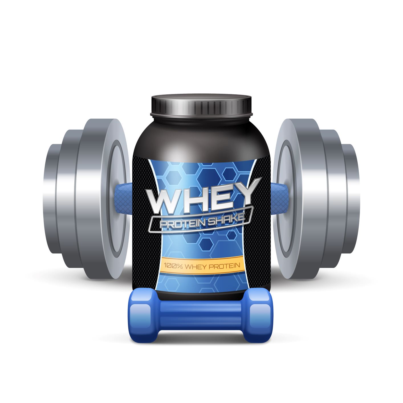 unhealthy food advertised as healthy protein shake
