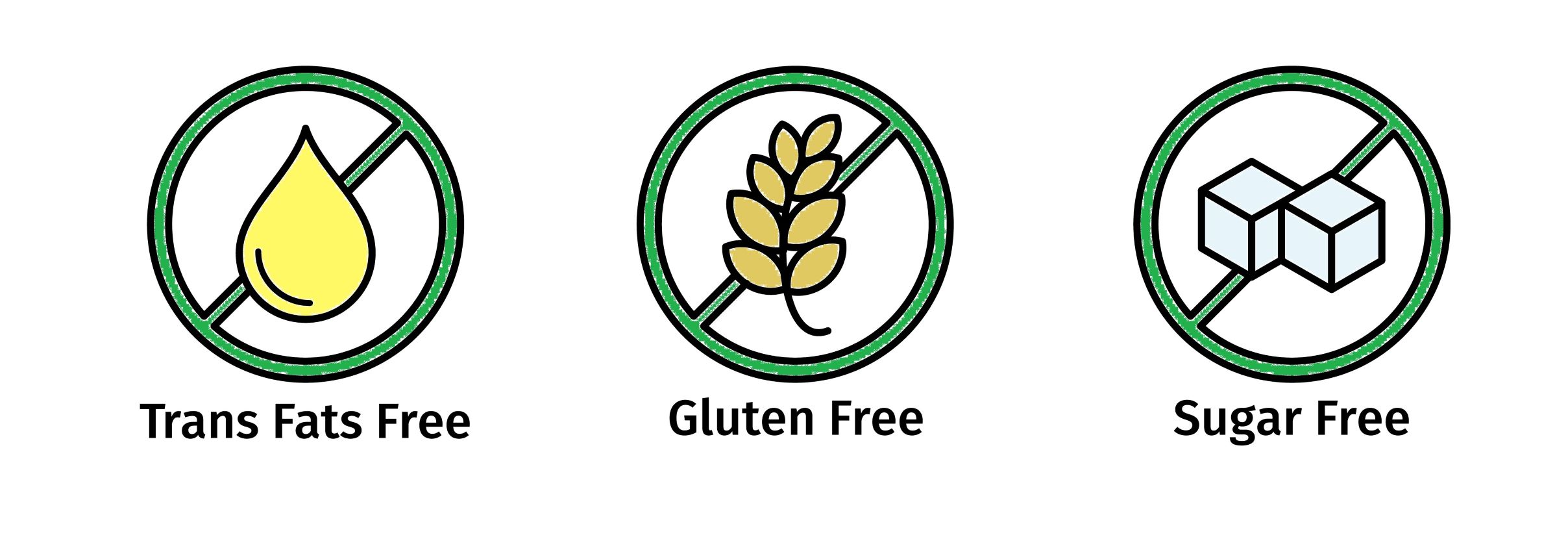 unhealthy food advertised as healthy gluten free