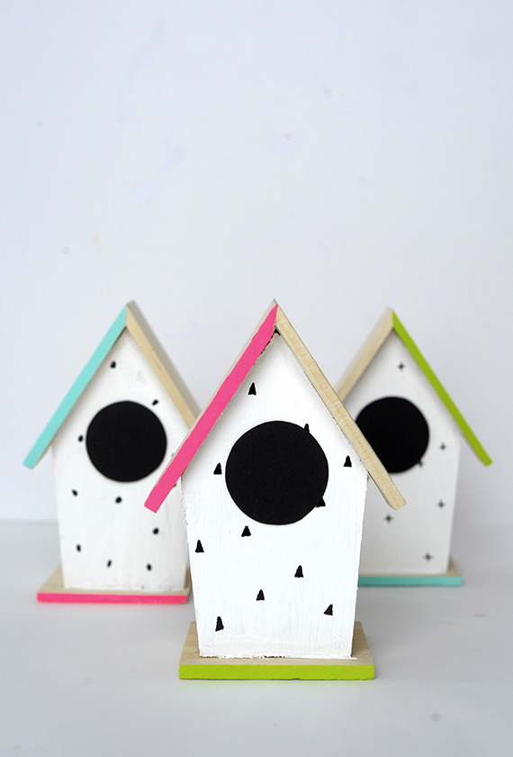 bird houses spring craft