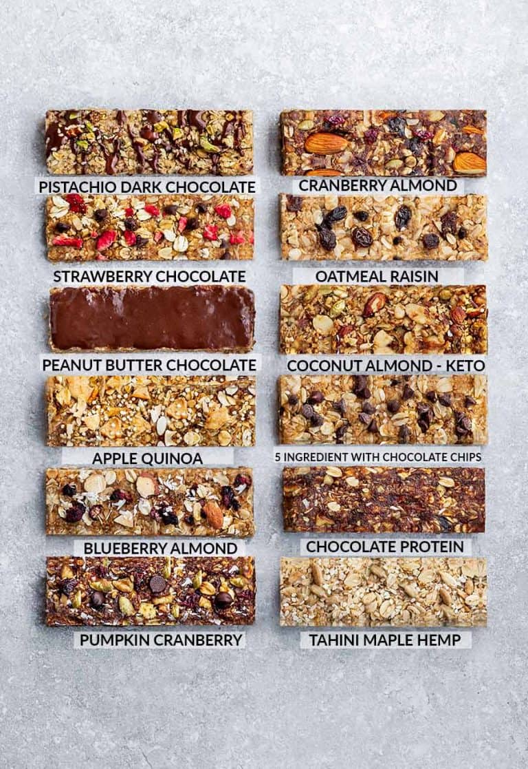 homemade granola bars