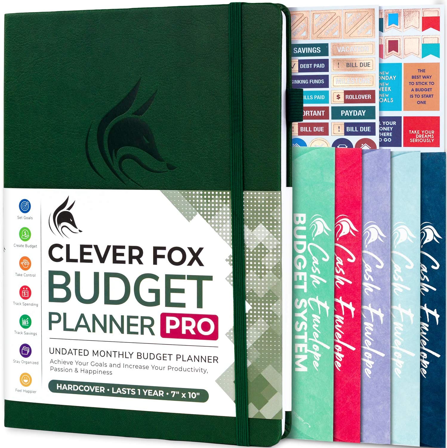 clever fox budgeting notebook