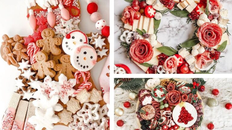 Christmas charcuterie boards