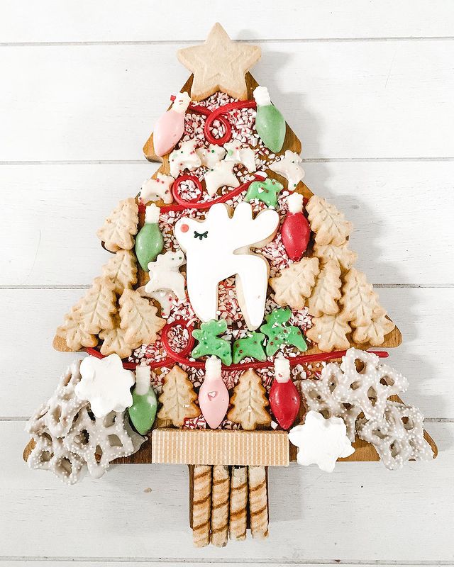 Christmas Charcuterie Cookie Board 11