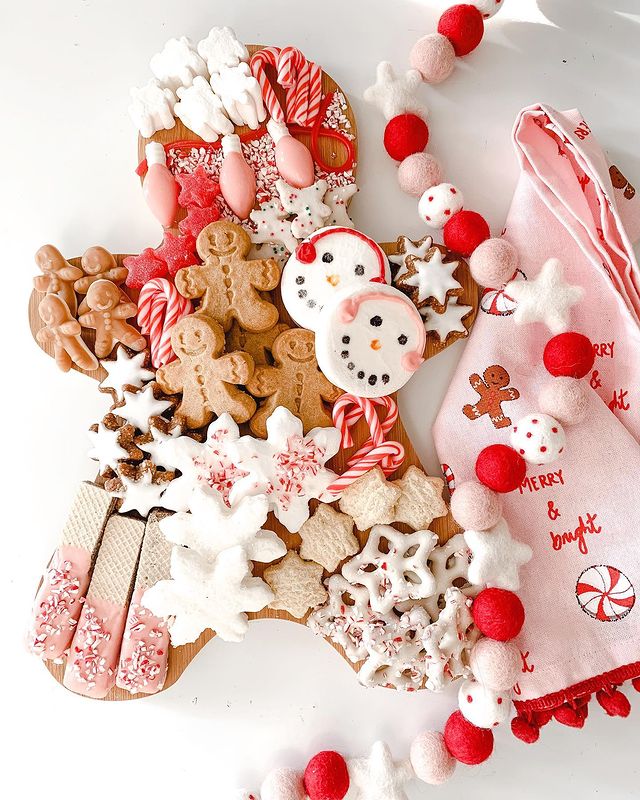 Christmas Charcuterie Cookie Board 5