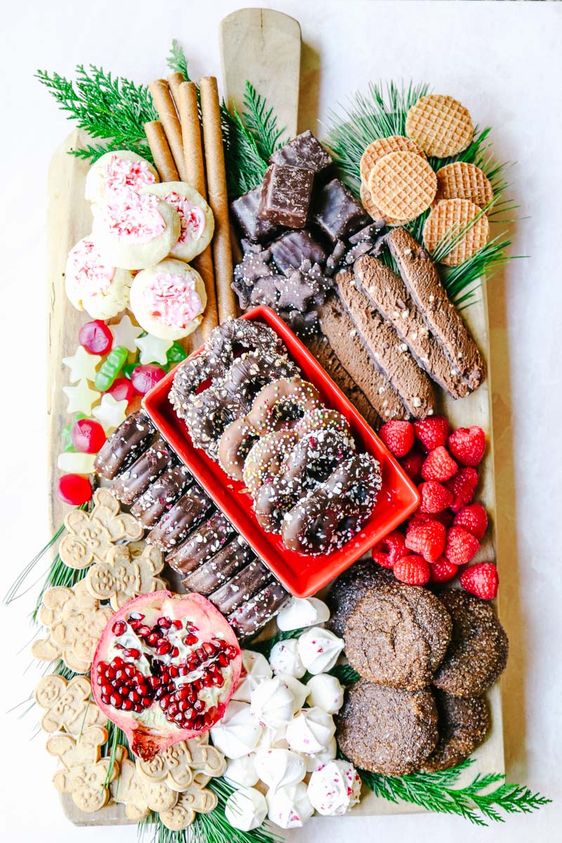 Christmas Charcuterie Cookie Board 8
