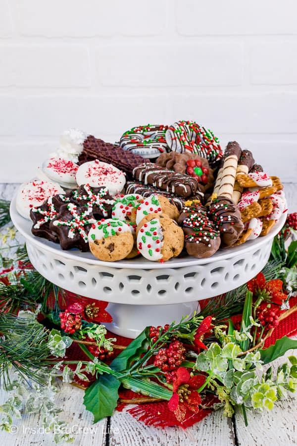 Christmas Charcuterie Cookie Board 9