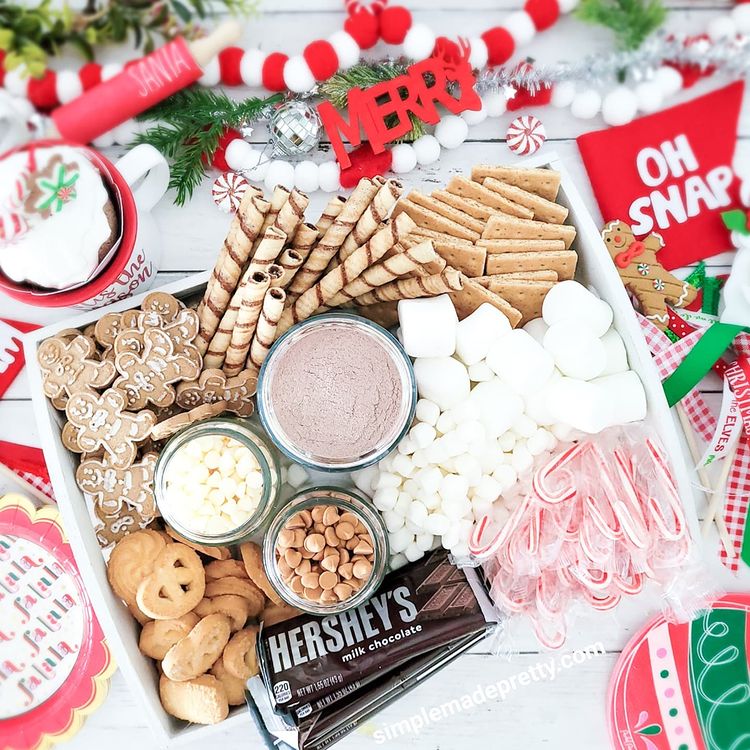 Hot Chocolate Charcuterie Board 2