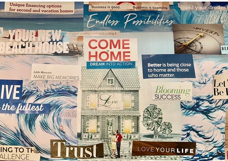 financial freedom vision board inspiration