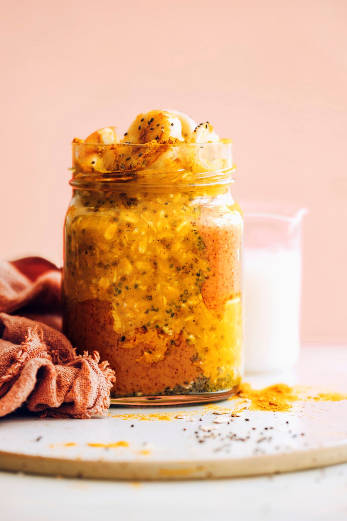 Golden Milk Overnight Oats