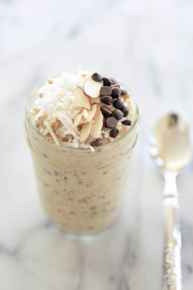 Almond Joy Overnight Oats