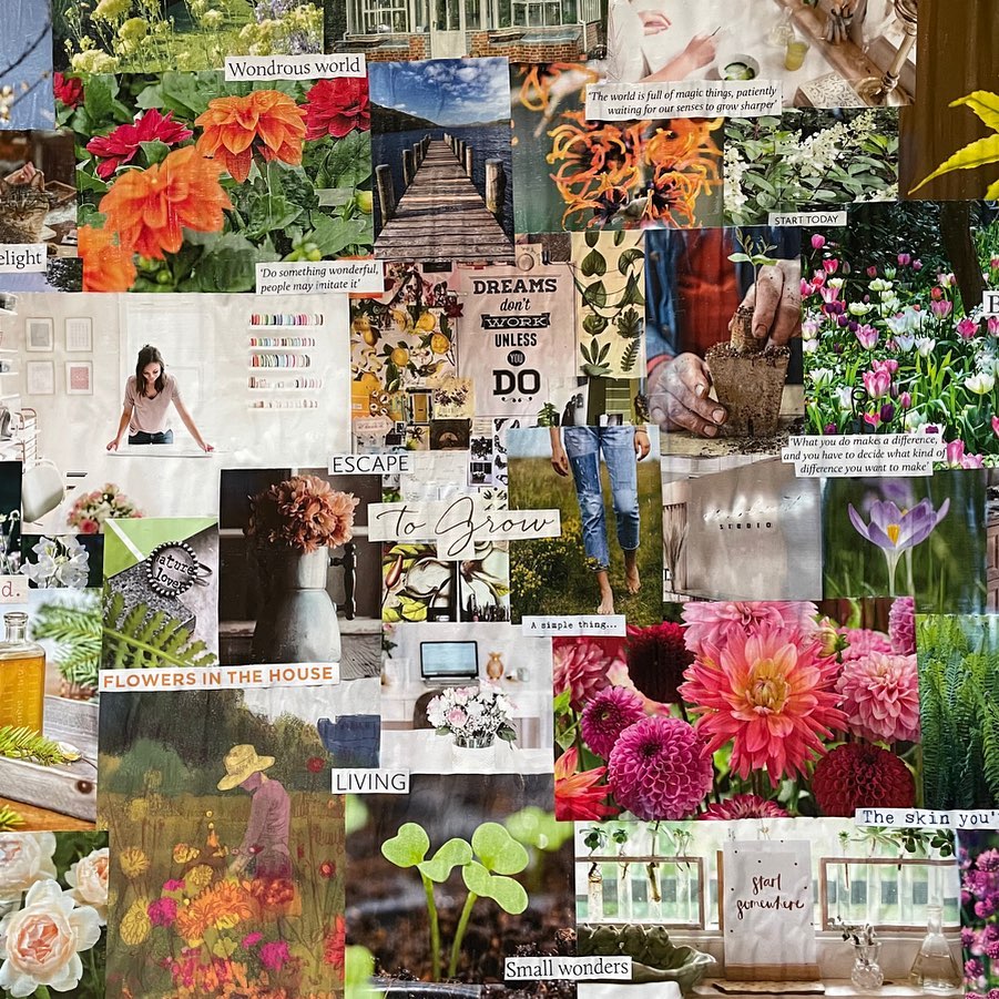 small business vision board inspiration