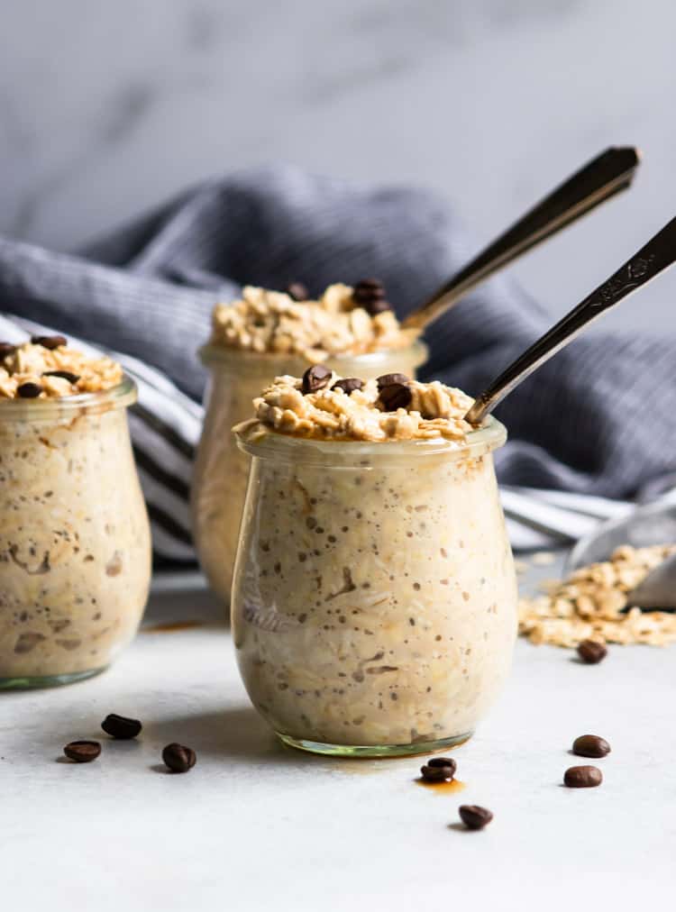 Vanilla Cold Brew Overnight Oats
