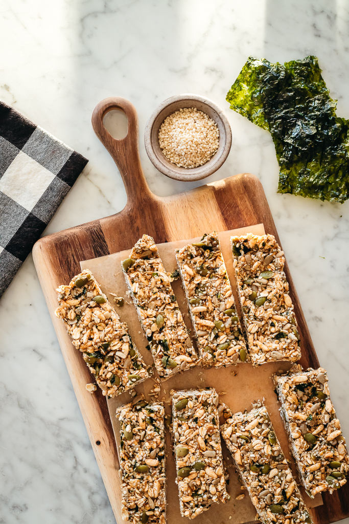 seaweed granola bars