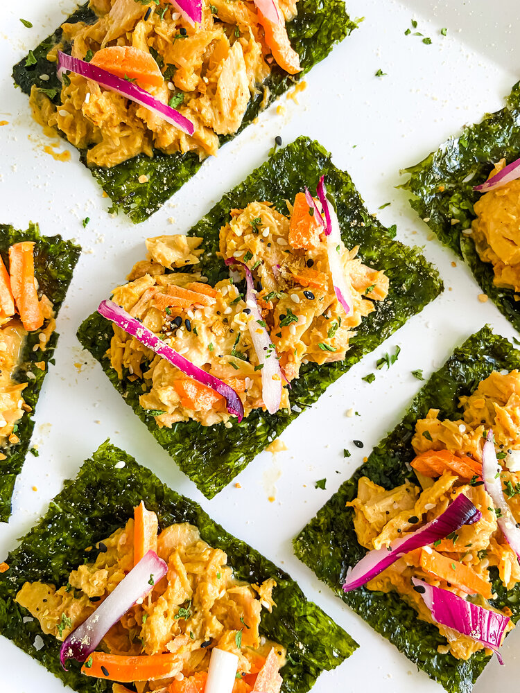 seaweed tuna snacks