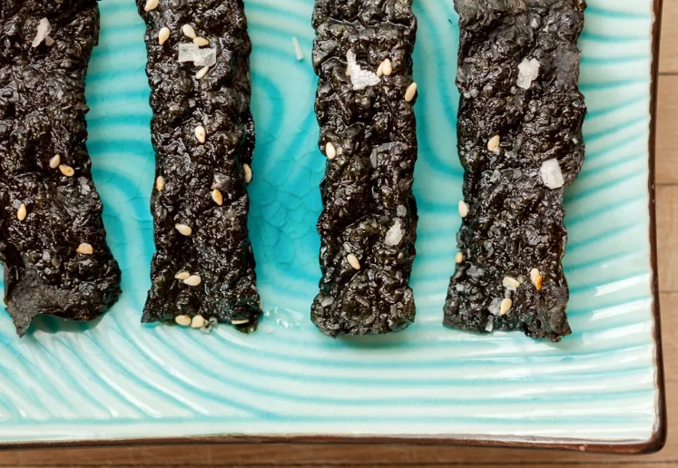 spicy seaweed chips