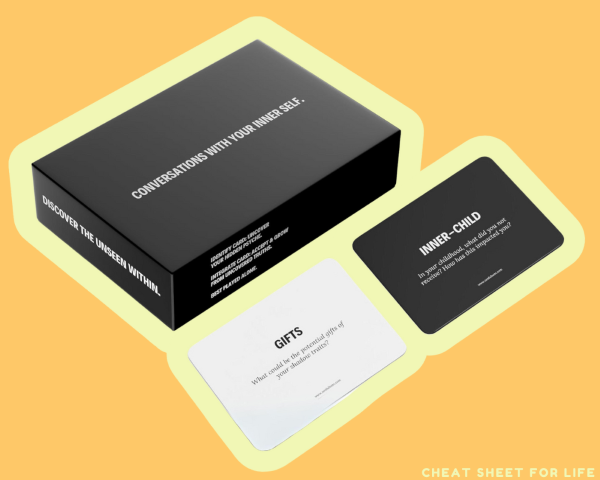 shadow work journaling cards