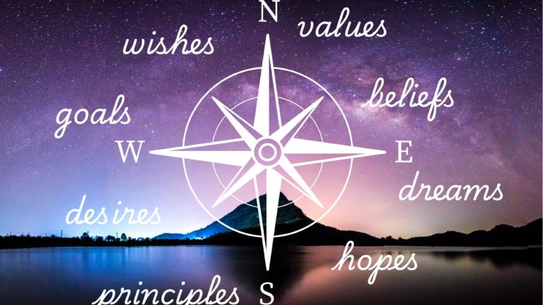 personal north star-journal prompts for values and purpose