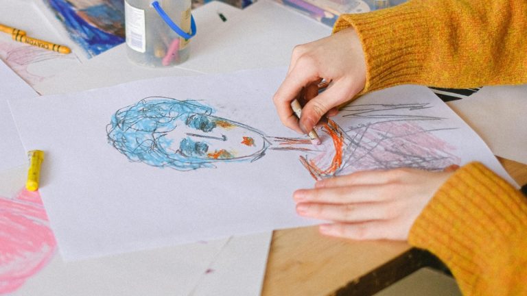 winter art journal ideas