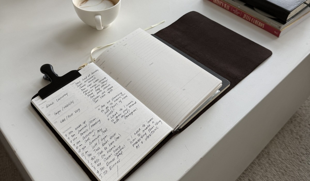 daily journal for clarity and decision making